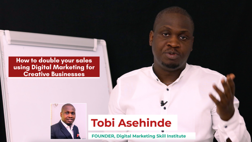 Double your sales online masterclass with Tobi Asehinde Bellafricana Masterclass